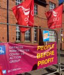 Go North West bus strike Queen's Road depot